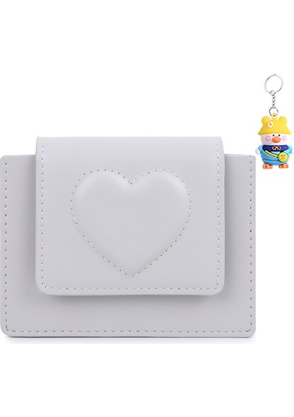 Kadın Küçük Cüzdan Aşk Kabartmalı Kısa Para Cüzdanı Kadın (Yurt Dışından)