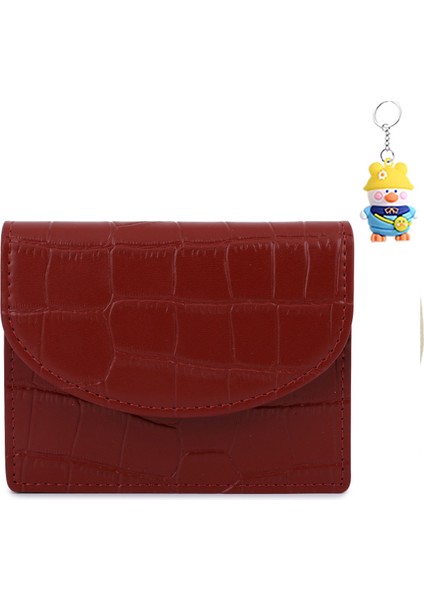 Gündelik Bayan Ultra Ince Kart Tutucu Çok Yönlü Kartvizit Kart Tutucu (Yurt Dışından)