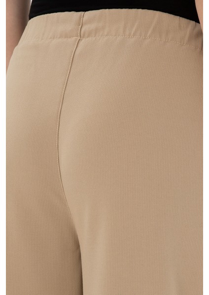 Kadın Açık Haki Pantolon (Kanvas-Chino) 50290877-Vr183
