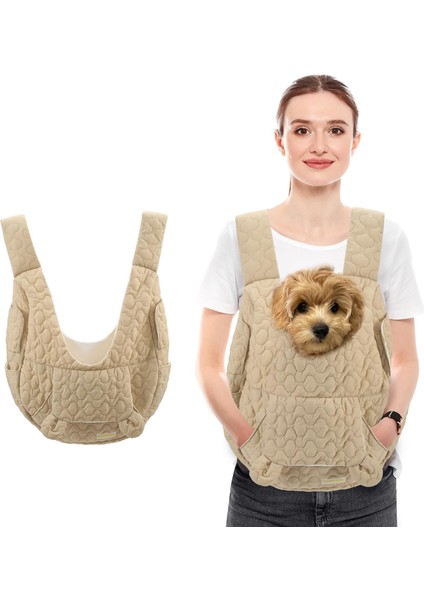 Dört Mevsim Taşınabilir Pet Göğüs Çantası Büyük Kapasiteli Köpek Çantası Kedi Çantası Yumuşak Nefes Bikini Ayı Çantası Seyahat Sarıl Pet Çanta (Yurt Dışından)