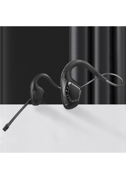 Kulaklık Kemik Iletim Gürültü Azaltma Bluetooth Trafik Kulaklığı (Yurt Dışından)