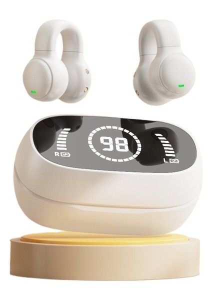 Yeni Kemik Iletim Bluetooth Kulaklık Kulaksız M47 Kablosuz Spor Klip Kulak Bluetooth Kulaklık (Yurt Dışından)