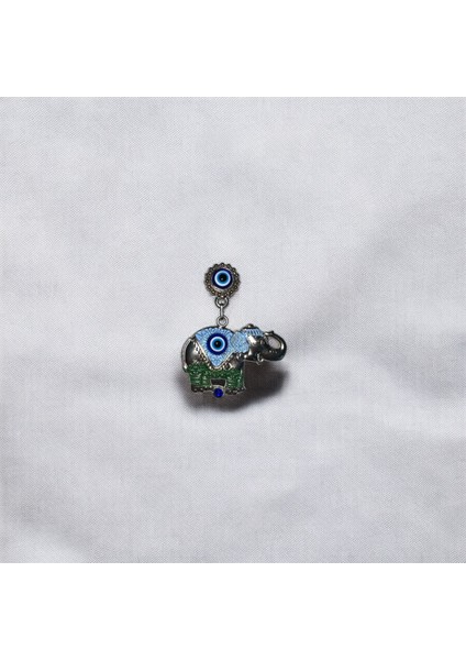 Mineli Zarafet: Nazar Boncuklu Fil Şekilli El Yapımı Magnet fiyatları