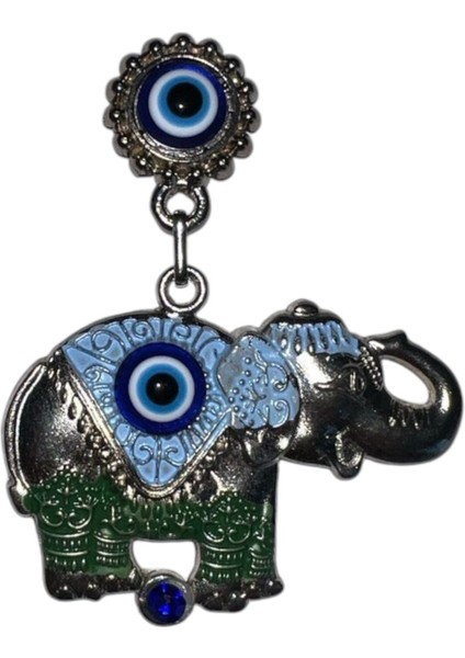 Mineli Zarafet: Nazar Boncuklu Fil Şekilli El Yapımı Magnet fırsatları