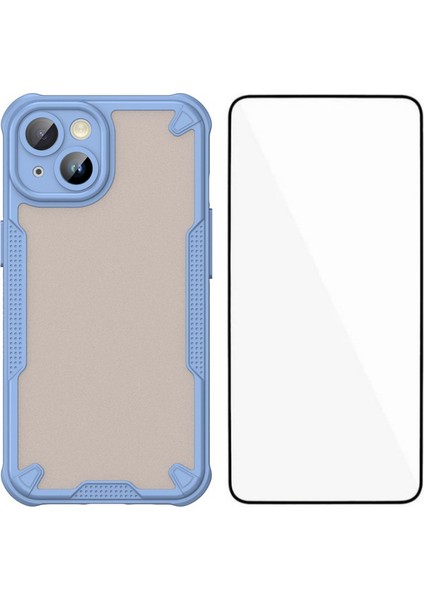 iPhone 15 Ekran Filmli Anti Drop Tpu Telefon Arka Kapağı (Yurt Dışından)