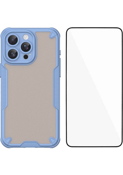 iPhone 15 Pro Max Ekran Filmli Anti Drop Tpu Telefon Arka Kapağı (Yurt Dışından)