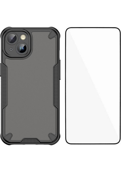iPhone 15 Plus Ekran Filmli Anti Drop Tpu Telefon Arka Kapağı (Yurt Dışından)