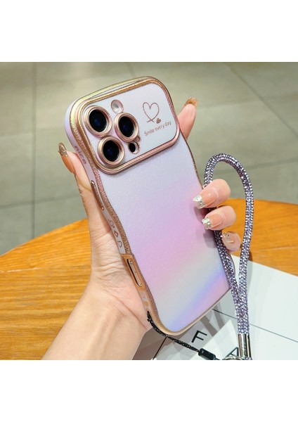 iPhone 16 Pro Max Kayışlı Tpu Telefon Arka Kapağı (Yurt Dışından)