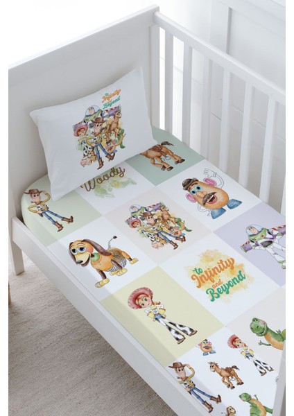 Anne Yanı Beşik Lastikli Çarşaf Seti - Cartoon Serisi - Toy Story Patchwork fiyatları