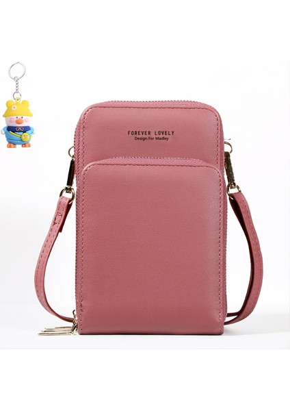 Moda Büyük Kapasiteli Crossbody Çanta Çok Fonksiyonlu Cep Telefonu Çantası Kadın Crossbody (Yurt Dışından)