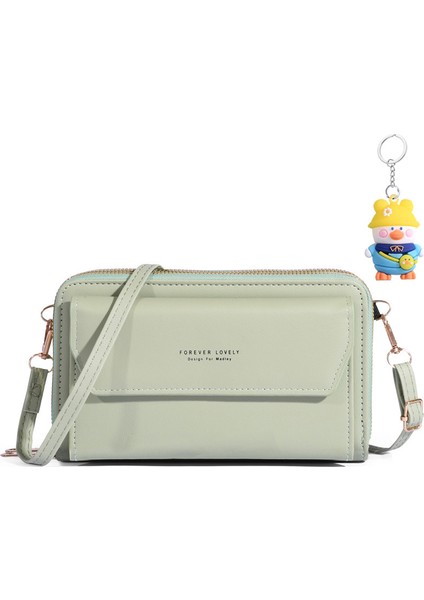 Bayanlar Cüzdanı Büyük Kapasiteli Çok Fonksiyonlu Omuz Çantası Orta Uzunluk Düşüş Çantası Para Çantası (Yurt Dışından)