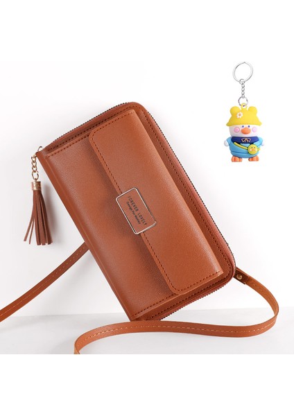 Büyük Kapasiteli Cep Telefonu Çantası Küçük Omuz Crossbody Fermuarlı Çanta (Yurt Dışından)