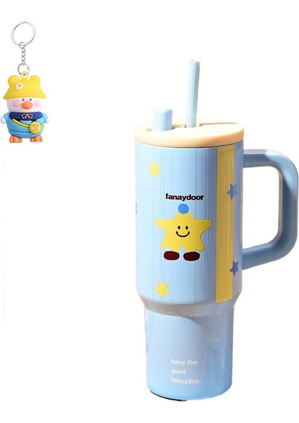 Ton Ton Bardak Buz Bardak Kız Saman Bardak Eşlik Eden 316 Paslanmaz Çelik Büyük Kapasiteli Big Mac Garantisi (Yurt Dışından)