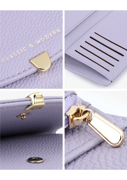 Moda Clutch Kadın Cüzdan Cüzdan Para Cüzdanı (Yurt Dışından)