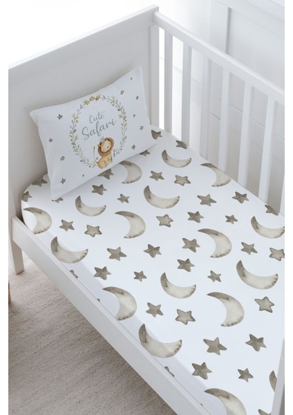 Bebek Boy Lastikli Çarşaf Seti - For Baby Serisi - Aslanlı Çember fiyatları