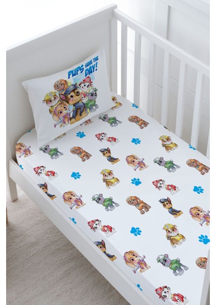 Bebek Boy Lastikli Çarşaf Seti - Cartoon Serisi - Paw Patrol fiyatları