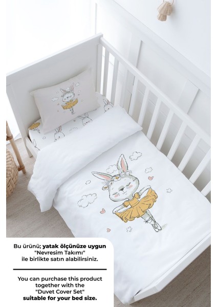 Anne Yanı Beşik Lastikli Çarşaf Seti - Iconic Serisi - Tavşanın Rüyası modelleri
