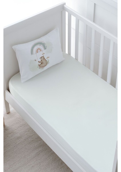 Bebek Boy Lastikli Çarşaf Seti - Royal Series - Welcome Baby Bear fiyatları