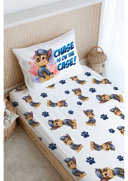 Tek Kişilik Lastikli Çarşaf Seti - Cartoon Serisi - Paw Patrol Ryder modelleri