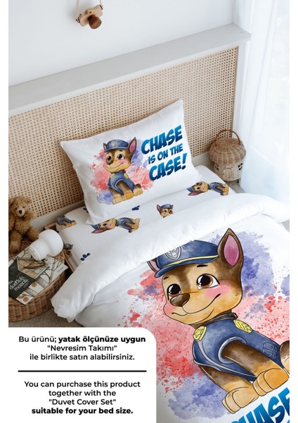 Tek Kişilik Lastikli Çarşaf Seti - Cartoon Serisi - Paw Patrol Ryder fırsatları