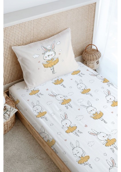 Tek Kişilik Lastikli Çarşaf Seti - Iconic Serisi - Tavşanın Rüyası modelleri