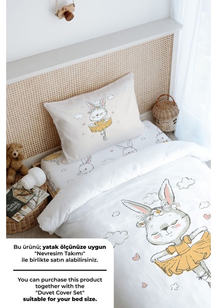 Tek Kişilik Lastikli Çarşaf Seti - Iconic Serisi - Tavşanın Rüyası fırsatları