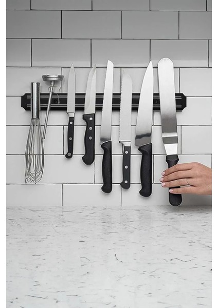 55 cm Mıknatıslı Duvar Bıçak Askısı Standı Güçlü Mıknatıs Bıçaklık Alet Edavat Organizer