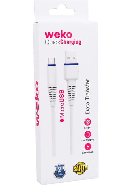 WK-22020 USB To Mıcro USB Şarj Kablosu (No:2) (4767) - Lisinya