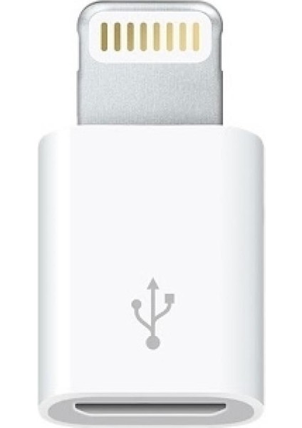 Apple iPhone / iPad Micro USB Dönüştürücü Adaptör Otg Aparat (4767) - Lisinya