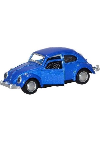 Çek Bırak Metal Retro Vosvos Araba - 6636-18T (Lisinya)