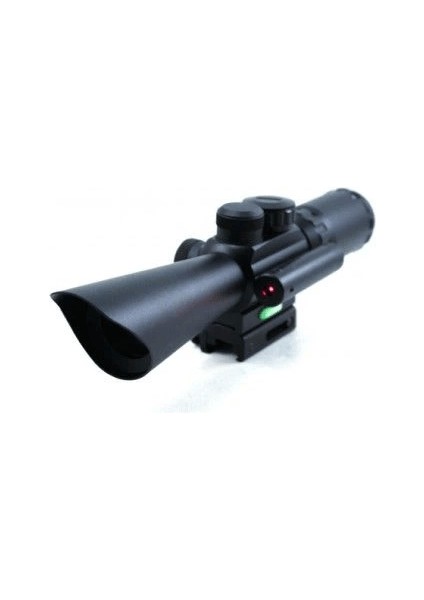 3.5-10X40 Zoomlu Av Tüfeği Dürbünü Lazerli Dürbün ( Lisinya )