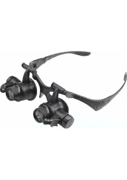 -Gözlük Modeli 10X 15X 20X 25X Lens,2led Işıklı,büyüteç ( Lisinya )