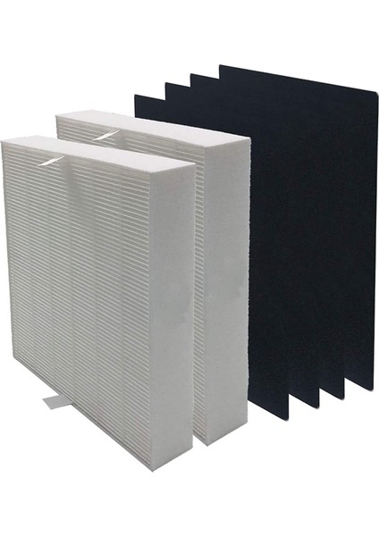 Honeywell HPA100 ve HPA090 HPA094 HPA100 HPA104 HPA105 HPA106 Hava Temizleme Cihazlarına Uygun 2 Hepa + 4 Karbon Filtre (Yurt Dışından)