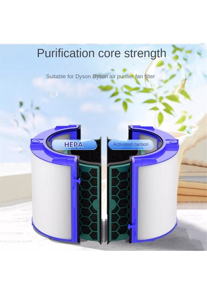 Dyson Hava Temizleyici Filtresi TP07 Için HP07 Filtre Yedeği HP07 360° Kombi Cam Nemlendirme Fanı 2'si 1 Arada Hepa Karbon Filtre (Yurt Dışından) fiyatları