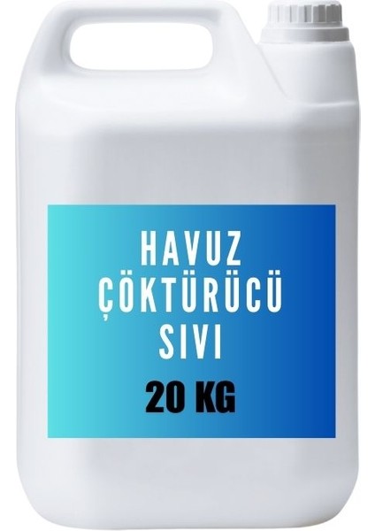 Havuz Çöktürücü Sıvı 20 kg