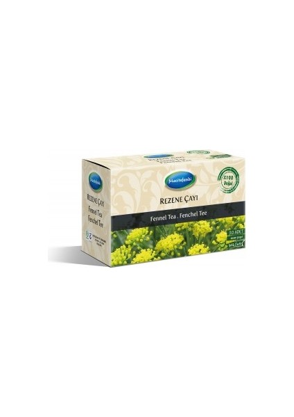 Rezene Çayı İpli Süzen Poşet 20'Li