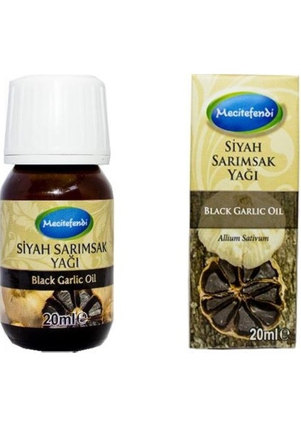 Siyah Sarımsak Yağı 20 Ml