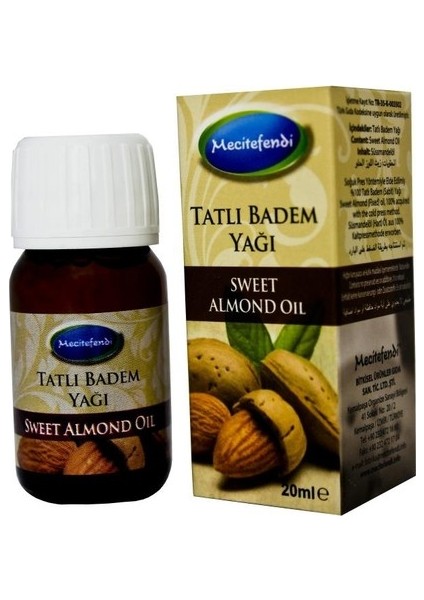 Tatlı Badem Yağı 20 Ml