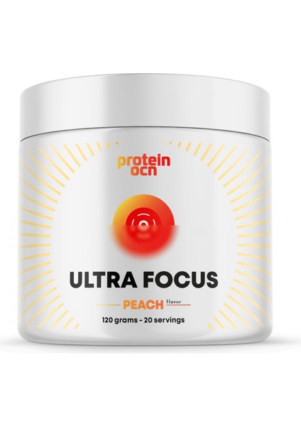 Ultra Focus - Şeftali - 120G - 20 Servis