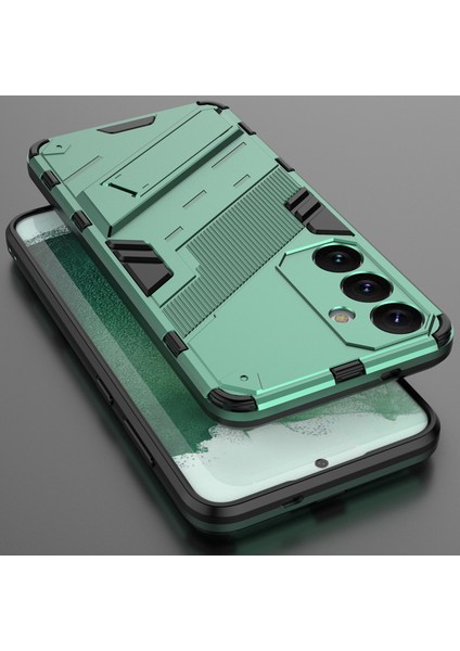 Samsung Galaxy S25 Için Sert Pc Tpu Tampon Hibrit Düşmeye Karşı Koruyucu Stand Telefon Kılıfı - Yeşil (Yurt Dışından) indirimleri