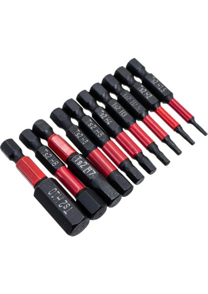 6278 Manyetik Allen Bits Uç Seti 1.5-10 mm (10 Parça)