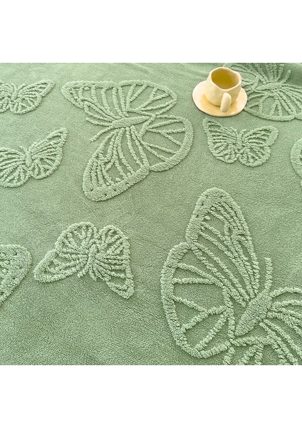 1 Parça Butterfies Jakarlı Battaniye Yumuşak Rahat 100*150CM (Yurt Dışından)