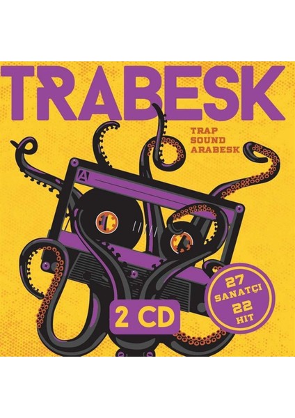Çeşitli Sanatçılar -Trabesk / Trap Sound Arabesk (2 Cd)