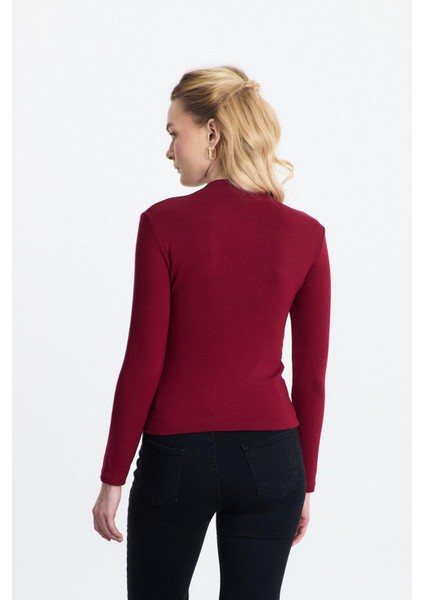 2069 Yarım Boğaz Bady Bordo indirimleri