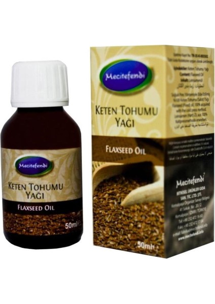 Keten Yağı 50 Ml
