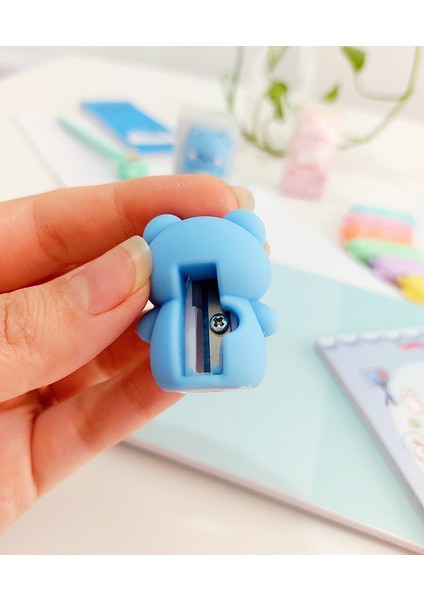 3D Mini Kalemtıraş 1 Adet - Ayıcık Figürlü indirimleri