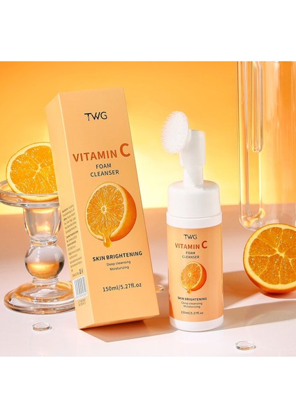 Fırçalı Yüz Temizleme Köpüğü 150ml C Vitamini