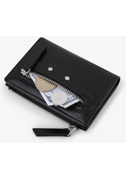 Fermuarlı Bayan Cüzdan Kısa Taşınabilir Mini Coin Para Cüzdan Kart Tutucu (Yurt Dışından) modelleri