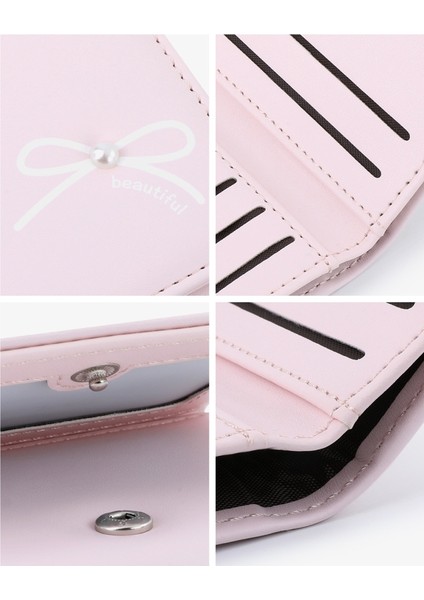 Kadın Cüzdanı Dışarı Çıkış Cüzdanı Sevimli Inci Kız Para Cüzdanı Kart Tutucu (Yurt Dışından) indirimleri