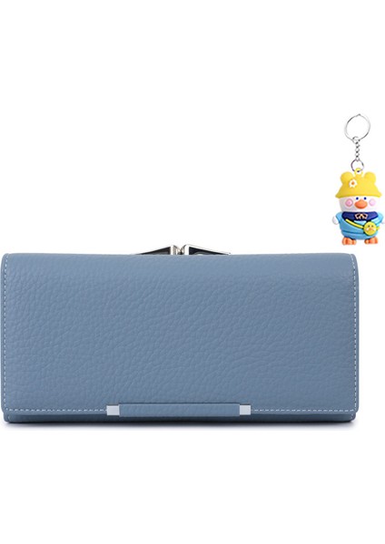 Kadın Clutch Manyetik Toka Cüzdan Çoklu Kart Yuvası Kart Tutucu (Yurt Dışından)